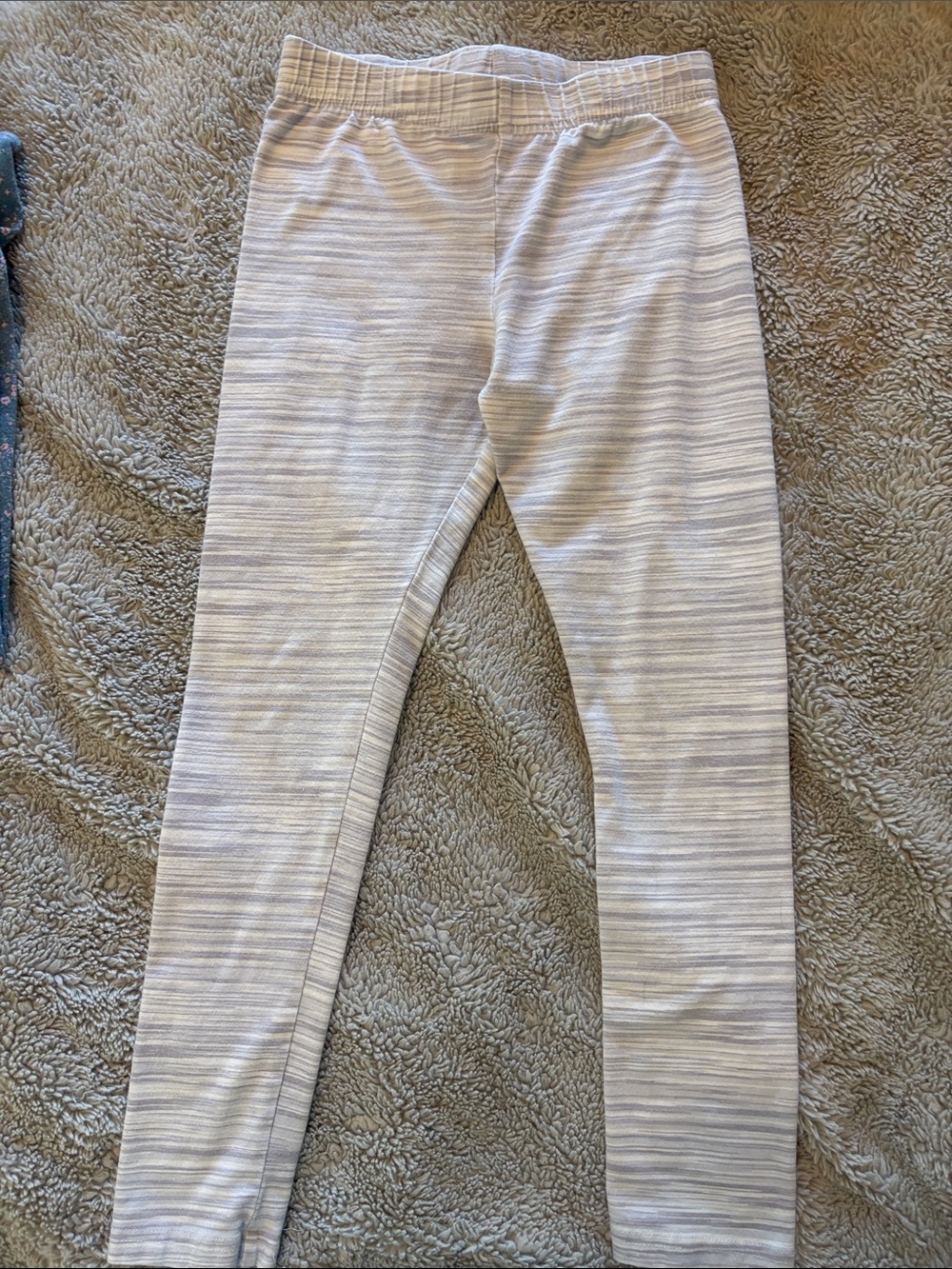 OshKosh B'gosh Light Gray Striped Leggings